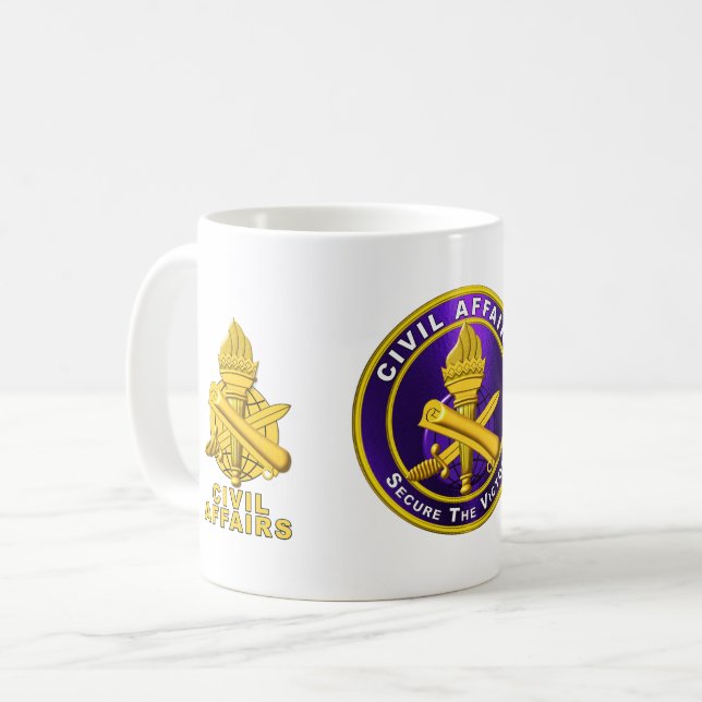  Army Civil Affairs   Coffee Mug (Front Left)
