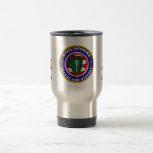 Army Civil Affairs Travel Mug
