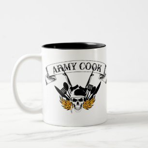 Army Cook Two-Tone Coffee Mug