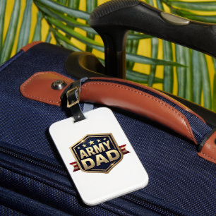 Army Dad Luggage Tag