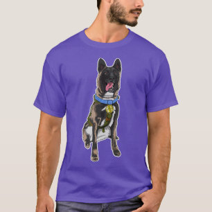 Army Dog German Shepherd Paw Golden Medal Brave T-Shirt