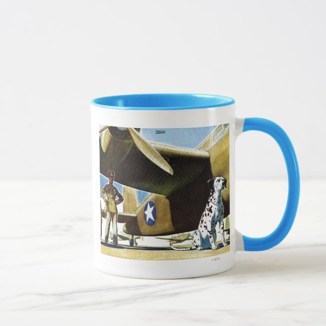 Army Dog Mug (Right)