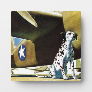 Army Dog Plaque