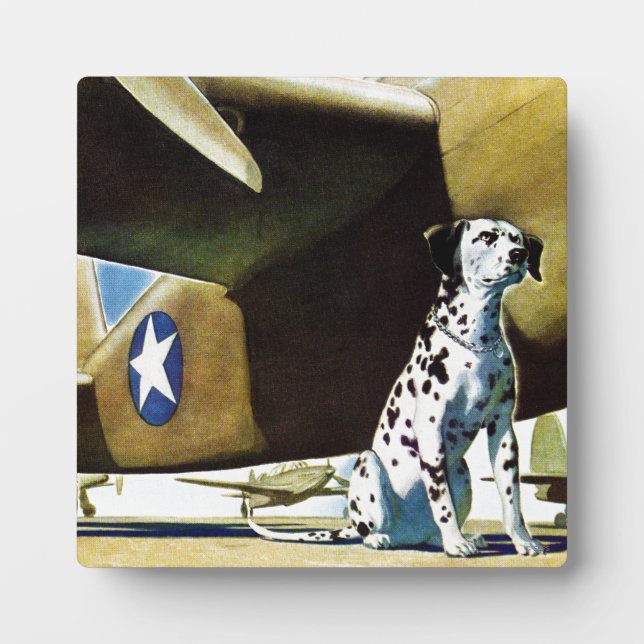 Army Dog Plaque (Front)