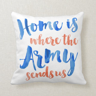 Army Duty Station Customisable Pillow