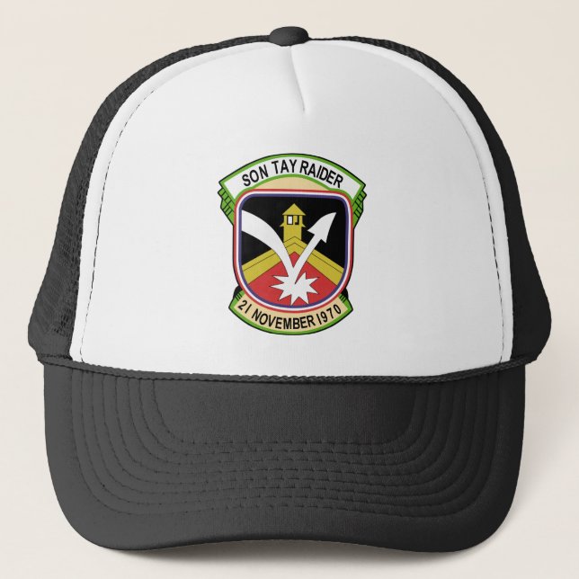 Army Elements Son Tay Raid Trucker Hat (Front)