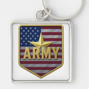 ARMY Emblem Design Key Ring