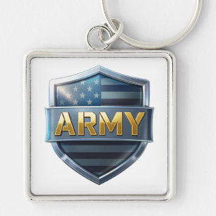 ARMY Emblem Design Key Ring