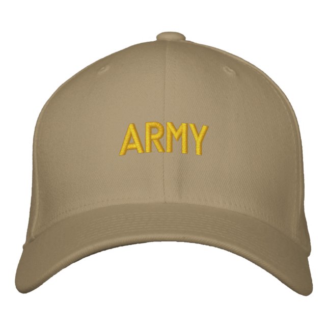 ARMY EMBROIDERED HAT (Front)