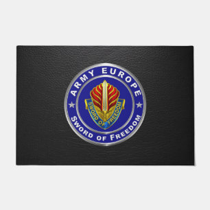 Army Europe USAREUR Doormat