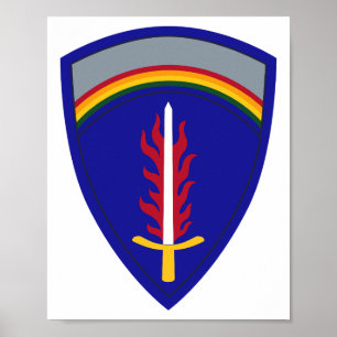 Army Europe USAREUR Poster