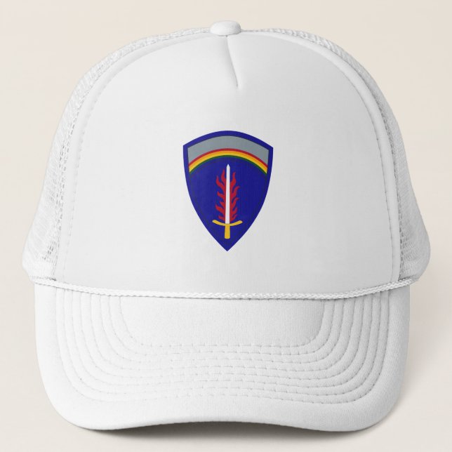 Army Europe USAREUR Trucker Hat (Front)