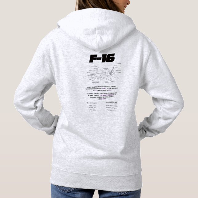 Army Falcon - 16 Hoodie (Back)
