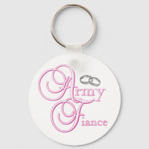 Army Fiance Key Ring