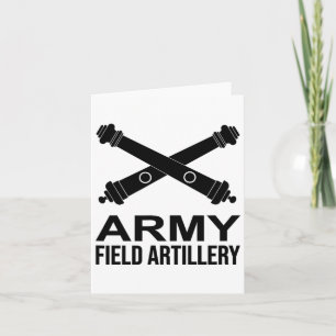 Army Field Artillery Branch Us Usa 1 Card