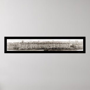 Army First Division KY Photo 1920 Poster