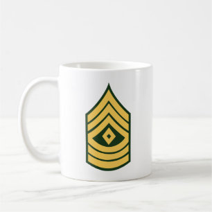 Army - First Sergeant E-8 (1SG) Coffee Mug