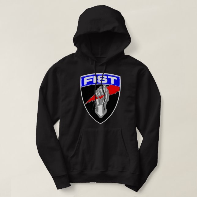 Army FIST Fire Support Team Forward Observer Artil Hoodie (Design Front)