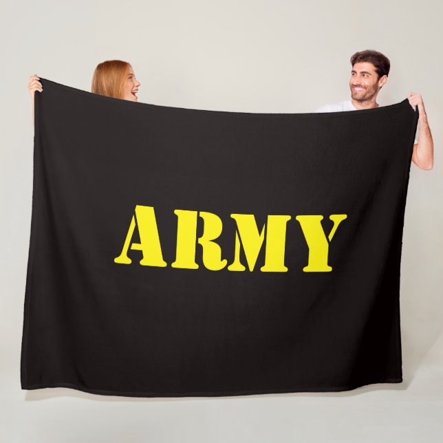 ARMY FLEECE BLANKET (In Situ)