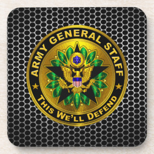 Army General Staff Badge Coaster
