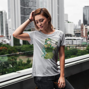 Army Girl With Gun Anime  T-Shirt