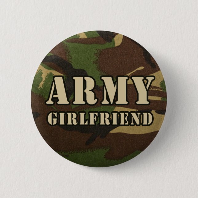 Army Girlfriend Button (Front)