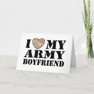 Army Girlfriend Card
