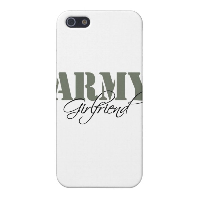 Army Girlfriend iPhone Case (Back)