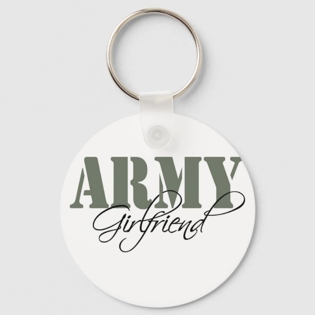 Army Girlfriend Key Ring (Front)