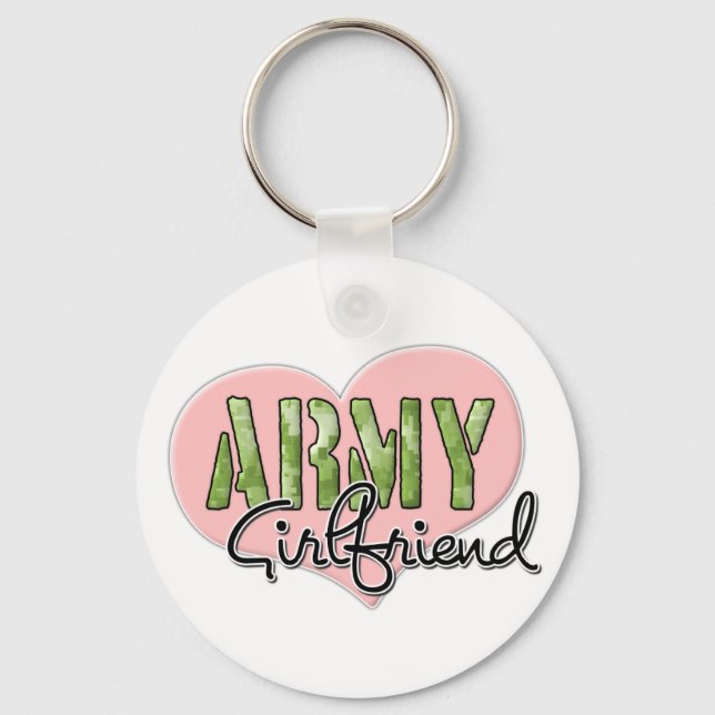 Army Girlfriend Key Ring (Front)