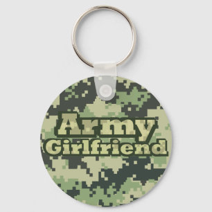 Army Girlfriend Key Ring