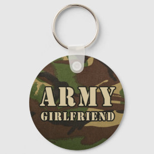 Army Girlfriend Key Ring