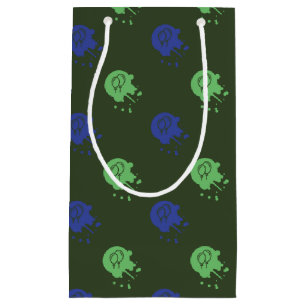 Army Green & Blue Paintball Party Small Gift Bag