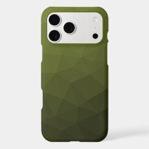 Army green olive gradient geometric mesh pattern