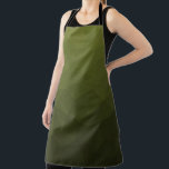 Army green olive gradient geometric mesh pattern apron<br><div class="desc">Army green gradient geometric mesh pattern triangles ombre. Army green dark olive hue for soldier gear,  camo. It mimics natural military landscapes,  toughness,  endurance,  resilience. Earthy undertones connect to nature,  grounding. Symbolises military legacy,  outdoor utility.</div>