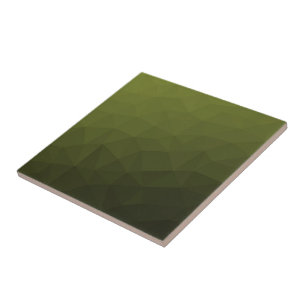 Army green olive gradient geometric mesh pattern tile