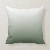 Army Green Ombre Pillow