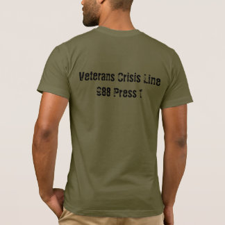 Army Green Operation Mind Shield Logo Tee