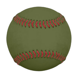 Army Green Solid Colour Baseball
