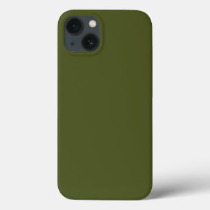 Army green (solid colour) Case-Mate iPhone case