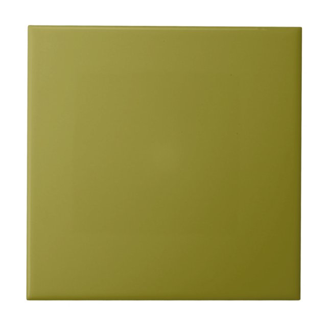 Army Green Solid Colour Tile (Front)