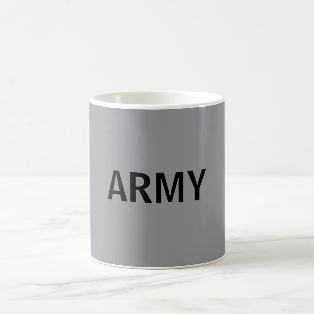 Army grey coffee mug (Center)