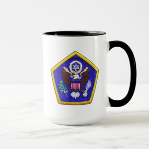 Army Headquarters Company veterans patch Mug. Mug
