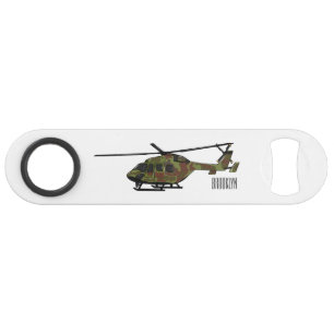 Army helicopter cartoon illustration