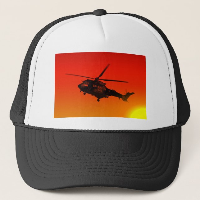 Army Helicoptor Trucker Hat (Front)
