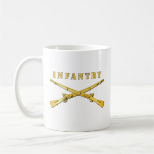 Army - Infantry Br - Crossed Rifles Coffee Mug