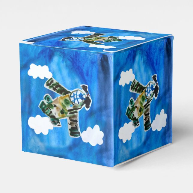 Army Jet "Art by Kids" Favour Box (Front Side)