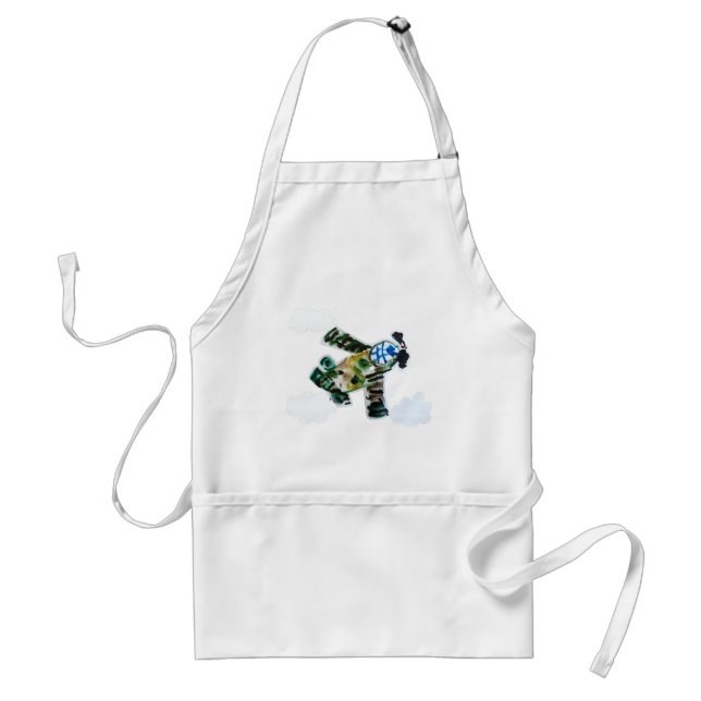 Army Jet "Art by Kids" Standard Apron (Front)