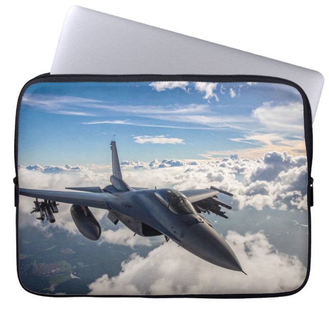 Army jet laptop sleeve (Front)