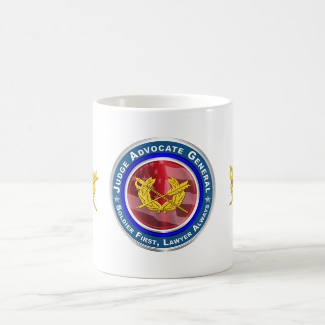 Army Judge Advocate General JAG Corps Coffee Mug (Center)